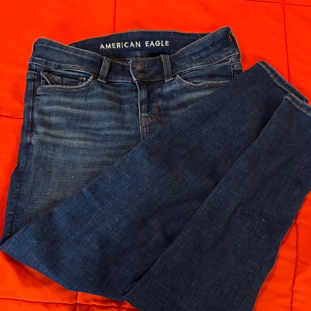 American Eagle Outfitters Blue Skinny Jeans